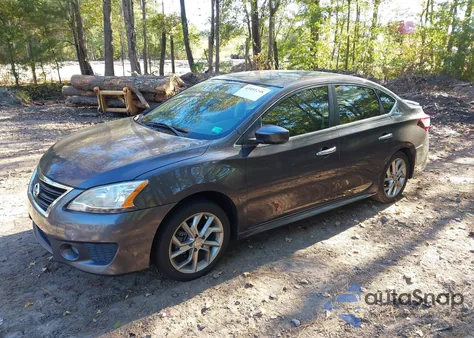2013 Nissan Sentra Sr z USA, uszkodzony, nr VIN 3N1AB7AP7DL680784